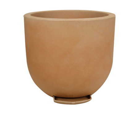 Vaso Decô Baixo Fosco Antique Terracota | WestwingNow