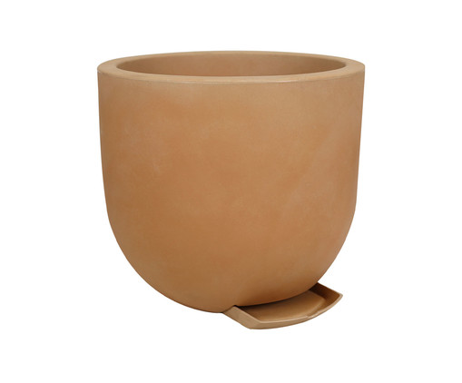 Vaso Decô Baixo Fosco Antique Terracota, Terracotta | WestwingNow