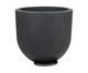 Vaso Decô Baixo Fosco Antique Preto, black | WestwingNow