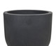 Vaso Decô Baixo Fosco Antique Preto, black | WestwingNow