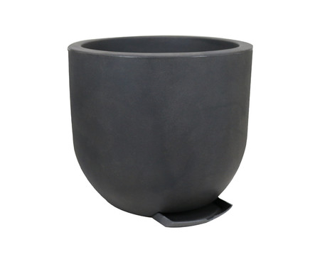 Vaso Decô Baixo Fosco Antique Preto | WestwingNow