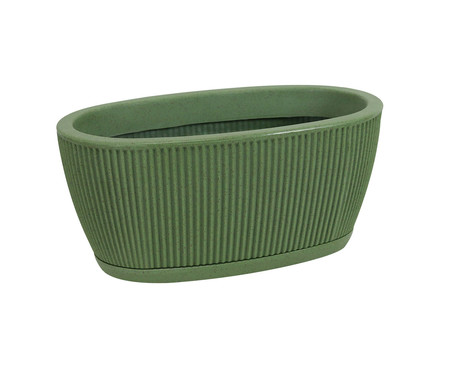 Vaso Jardineira SP27 Fosco Verde Artstone | WestwingNow