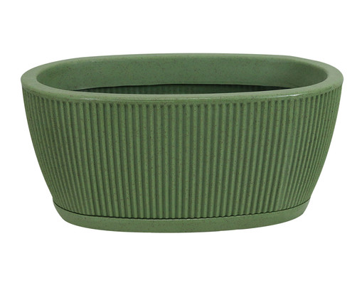 Vaso Jardineira SP27 Fosco Verde Artstone, green | WestwingNow