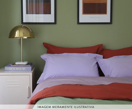 Lençol Superior Sem Elástico Colors Lavanda 200 Fios | Westwing