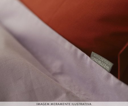 Lençol Superior Sem Elástico Colors Lavanda 200 Fios | Westwing