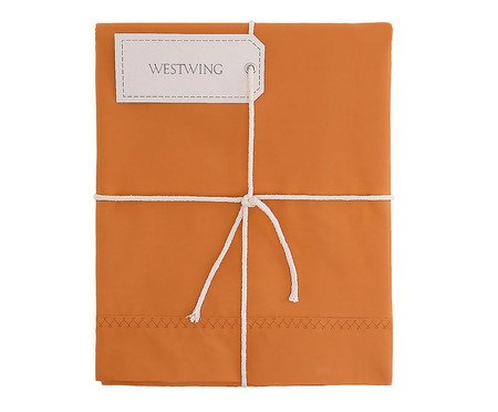 Lençol Superior Sem Elástico Colors Cúrcuma 200 Fios | Westwing
