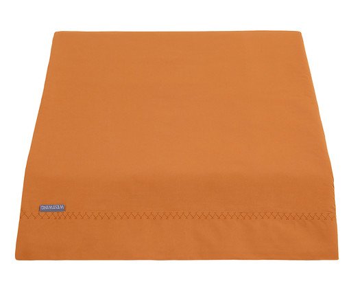 Lençol Superior Sem Elástico Colors Cúrcuma 200 Fios, yellow | WestwingNow