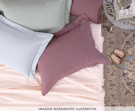inativo_Lençol Inferior Unique Sal Rosa 200 Fios - Queen Size | Westwing