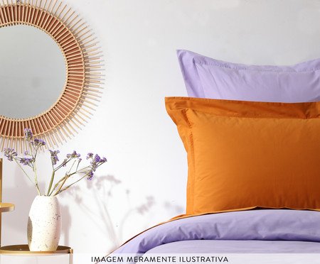 Lençol Inferior com Elástico Basics Lavanda 200 Fios | Westwing