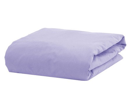 Lençol Inferior com Elástico Basics Lavanda 200 Fios | Westwing