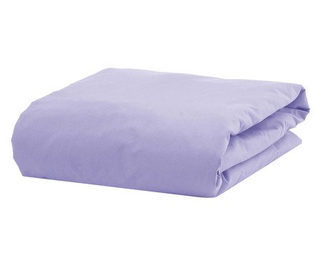 Lençol Inferior com Elástico Basics Lavanda 200 Fios | Westwing