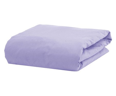 Lençol Inferior com Elástico Basics Lavanda 200 Fios | Westwing