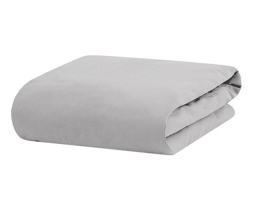 Lençol Inferior com Elástico Basics Nuvem 200 Fios, grey | WestwingNow