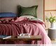 Saia para Cama Box com Babado Colors Manganês 200 Fios, pink | WestwingNow