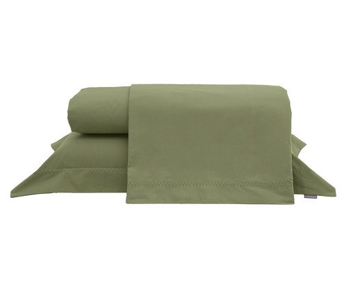 Jogo de Lençol Colors Alga 200 Fios, green | WestwingNow