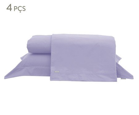 Jogo de Lençol Colors 200 Fios Lavanda