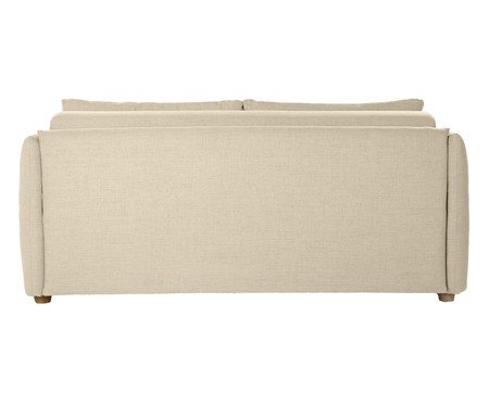 Sofá Cama em Linho Luma Off-White | Westwing