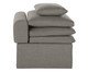 Poltrona Cama em Linho Luma Cinza, grey | WestwingNow