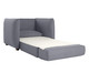 Poltrona Cama em Linho Luma Azul, blue | WestwingNow