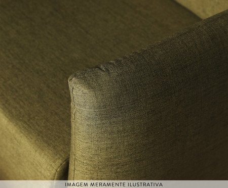 Sofá Cama em Linho Luma Cinza | Westwing