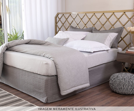 Saia para Cama Box Probox Max Gris | WestwingNow