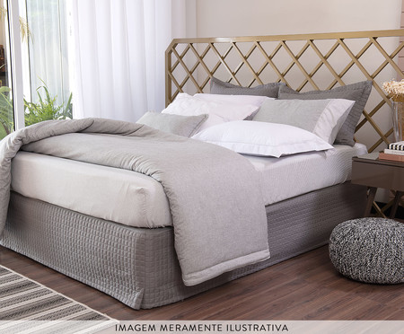 Saia para Cama Box Probox Max Gris | WestwingNow