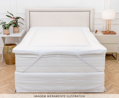 Pillow Top Branco 200 Fios | Westwing