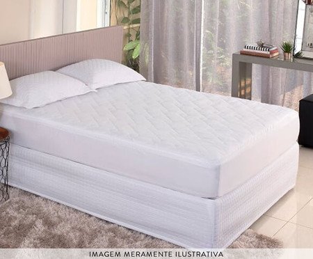 Protetor para Colchão Paris Impermeável Branco | Westwing