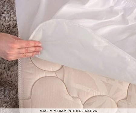 Protetor para Colchão Paris Impermeável Branco | Westwing