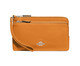 Bolsa de Mão Wristlet Double Zip Bright Mandarin, orange | WestwingNow