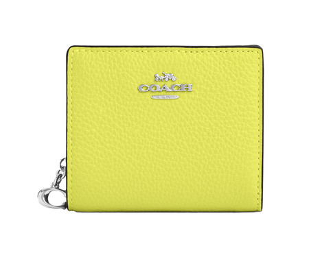 Carteira Snap With Signature Interior Bright Yellow | WestwingNow