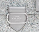 Bolsa Morgan Square Crossbody with Glitter Silver, silver or metallic | WestwingNow