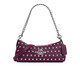 Bolsa Charlotte Shoulder With Rivets Deep Berry, purple | WestwingNow