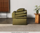 Poltrona Cama em Linho Luma Verde, green | WestwingNow