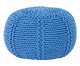 Puff em Tricô - Azul Marinho, Azul | WestwingNow