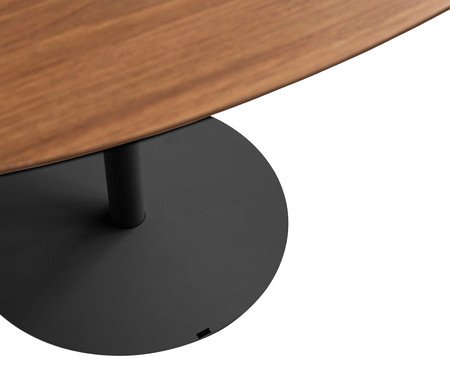 Mesa de Jantar Orgânica Preta | Westwing