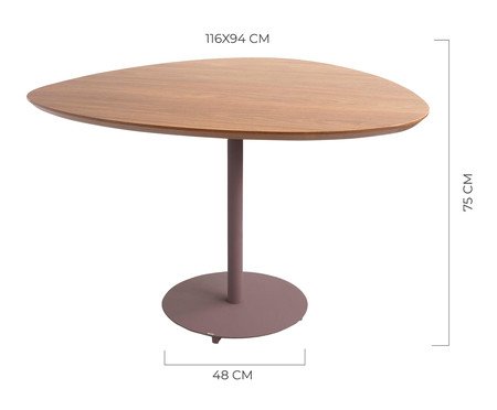 Mesa de Jantar Orgânica Rubi | Westwing