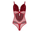 Body em Tule Vermelho Zaire, Colorido | WestwingNow