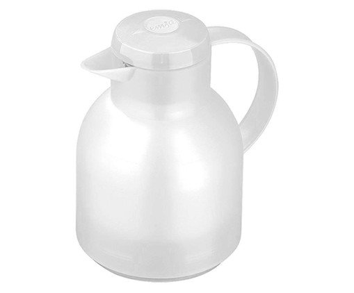Garrafa Térmica Quick Press Branca, Branco | WestwingNow