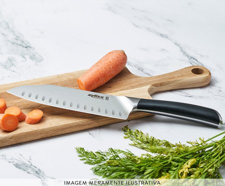 Faca Santoku em Inox Comfort Pro | Westwing