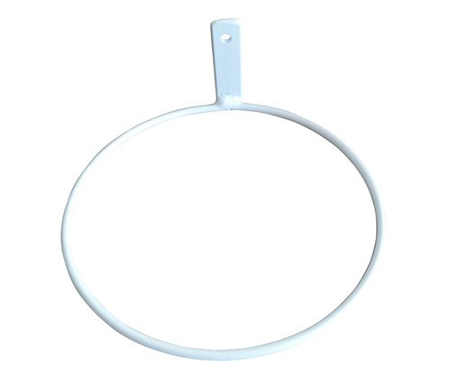 Suporte de Parede Anel Branco, Branco | WestwingNow