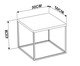 Jogo de Mesas Cube Preto, black | WestwingNow