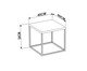 Jogo de Mesas Cube Preto, black | WestwingNow