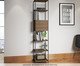 Jogo de Estantes Guarda Roupa com 5 gavetas Vermont e Preto, multicolor | WestwingNow