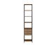Jogo de Estantes Guarda Roupa com 5 gavetas Vermont e Preto, multicolor | WestwingNow