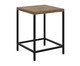 Jogo de Mesa com 4 Bancos Quadra Vermont e Preto, multicolor | WestwingNow