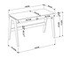 Jogo de Escrivaninha 2 Gavetas e Estante Trend Hanover e OffWhite, multicolor | WestwingNow