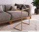 Mesa de Apoio para Sofá Hanover e Dourado Industrial, multicolor | WestwingNow