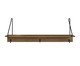 Prateleira Decorativa com Ganchos Vermont e Preto, multicolor | WestwingNow