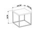 Jogo de Mesas Cube Vermont e Preto, multicolor | WestwingNow